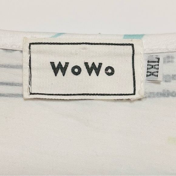 WOWO Boxy Baby Tee Novelty Graphic Print Top Plus SZ 2X XXL Super Bad Newspaper - Picture 5 of 7